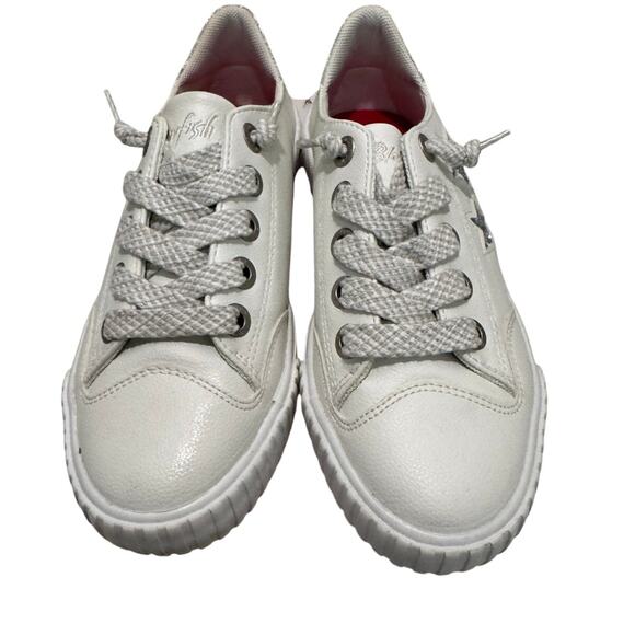 BLOWFISH Malibu New $50 Maze Star Silver Shine Glitter Bomb Size Y3 - Picture 2 of 15